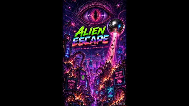 Alien Escape Pinball cover image