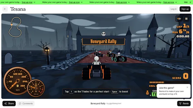 Boneyard Rally screenshot 1