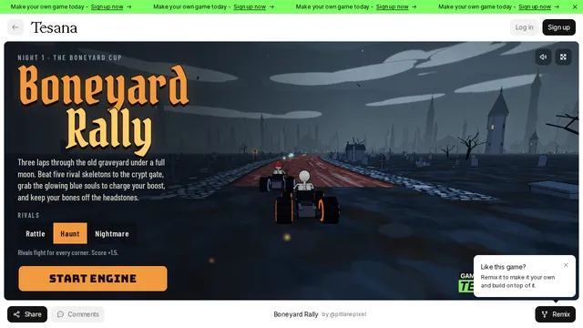Boneyard Rally screenshot 2