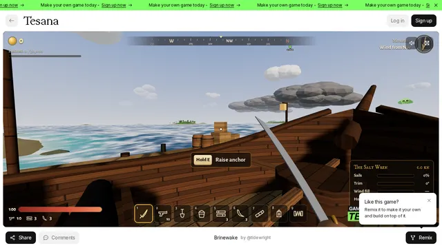 Brinewake screenshot 1