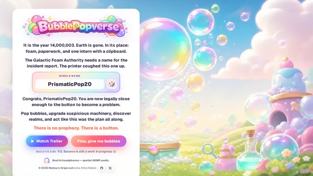 Bubble Popverse cover image
