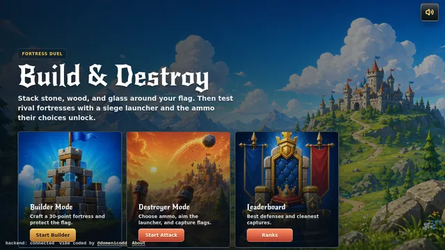 Build & Destroy - Fortress Duel cover image