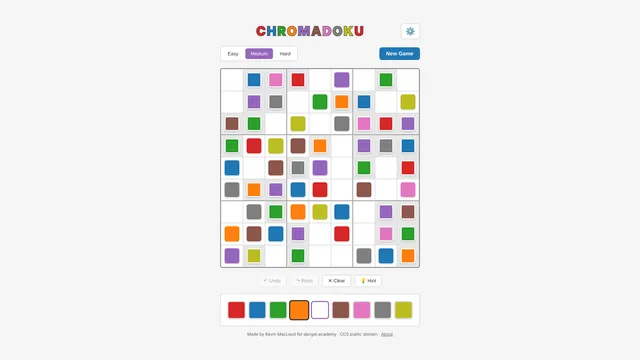 Chromadoku screenshot 1
