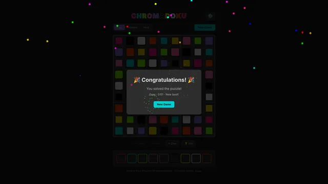 Chromadoku screenshot 2