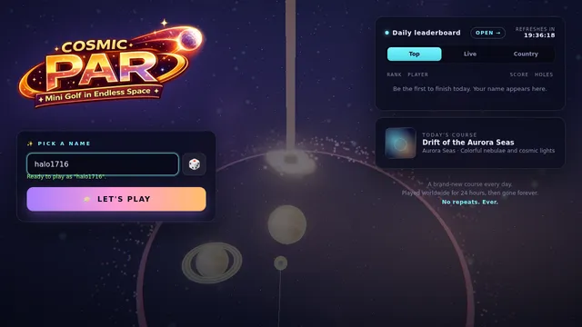 Cosmic Par screenshot 2