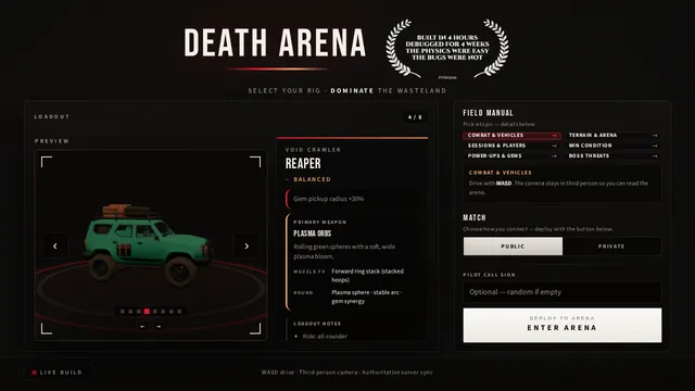 Death Arena cover image