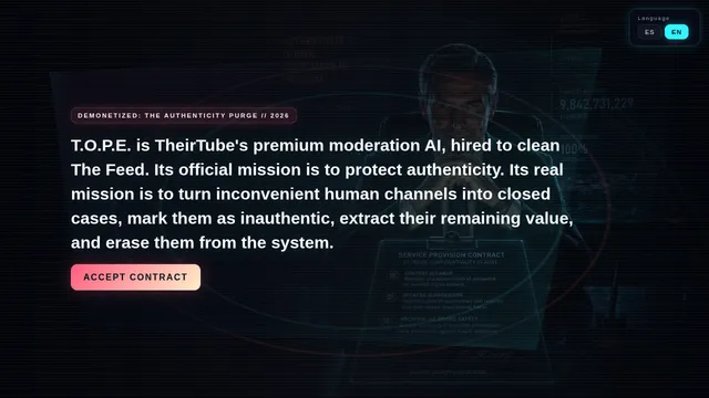 DEMONETIZED: The Authenticity Purge screenshot 1