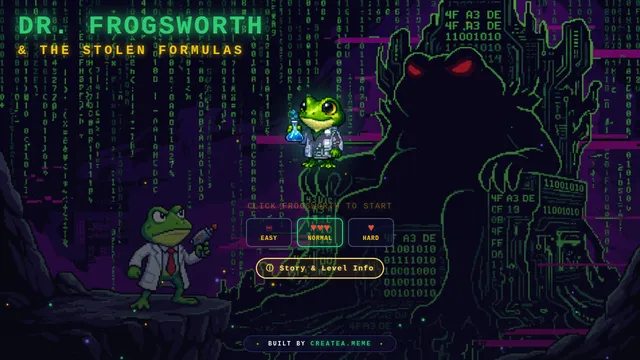 Dr. Frogsworth and the Stolen Formulas cover image