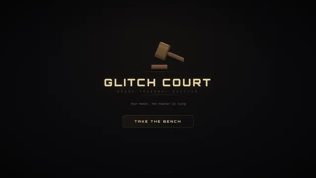 GLITCH COURT cover image