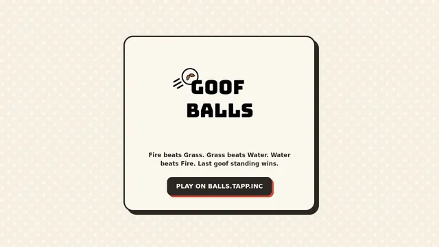 Goof Balls cover image