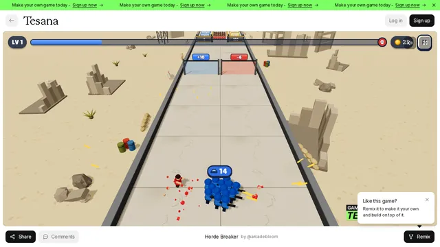 Horde Breaker screenshot 1
