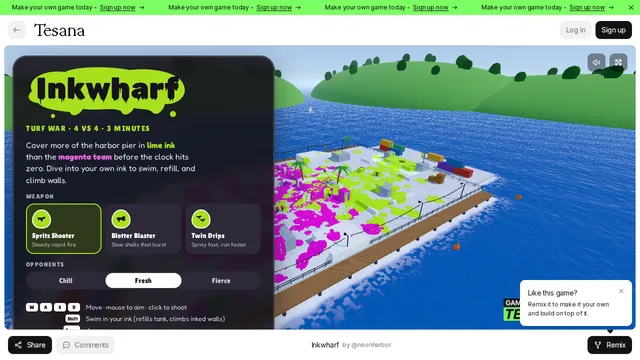 Inkwharf screenshot 2
