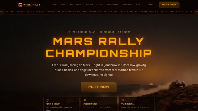 Mars Rally Championship cover image