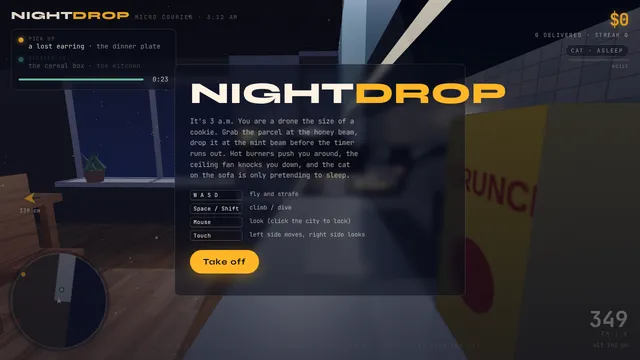 Night Drop screenshot 1