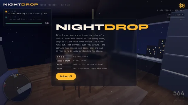 Night Drop screenshot 2