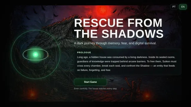 RESCUE FROM THE SHADOWS cover image