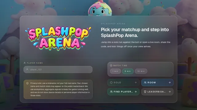 SplashPop Arena cover image