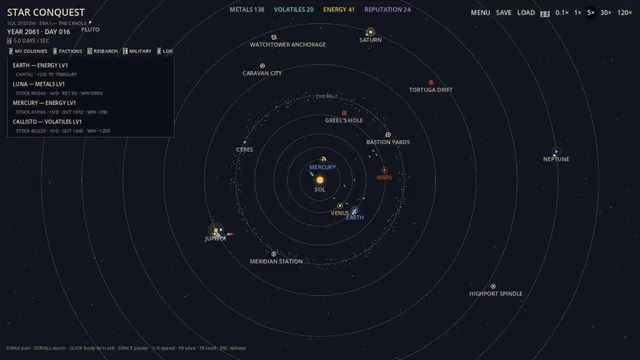 Star Conquest - Era I: The Cradle screenshot 1