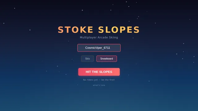Stoke Slopes cover image