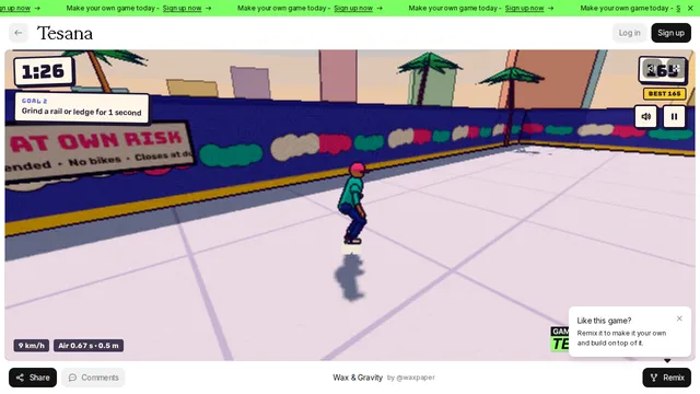 Wax & Gravity screenshot 1
